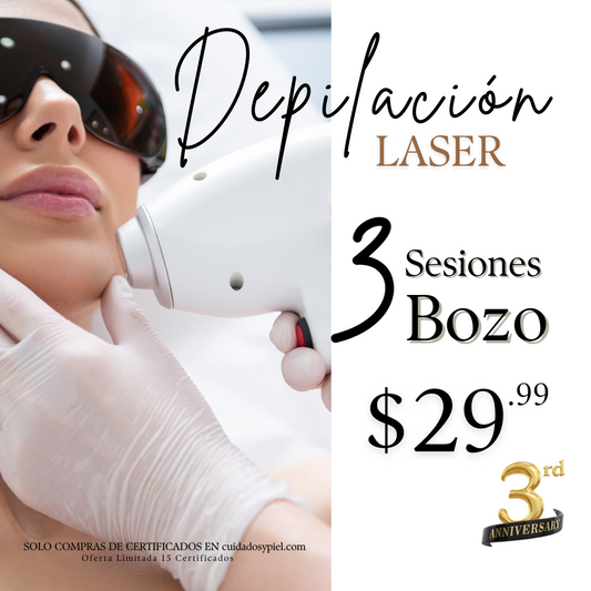 Depilación Laser Bozo, Aniversario