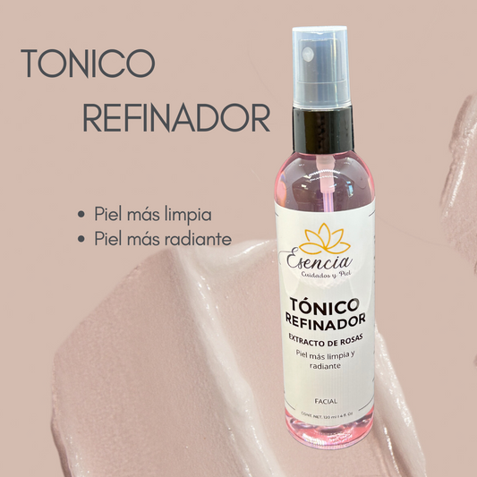 TONICO ESENCIA DE ROSAS PARA LA PIEL