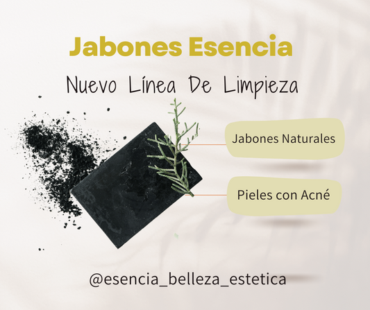 JABON DE CARBON CATIVADO Y ARCILLA PARA EL ACNE